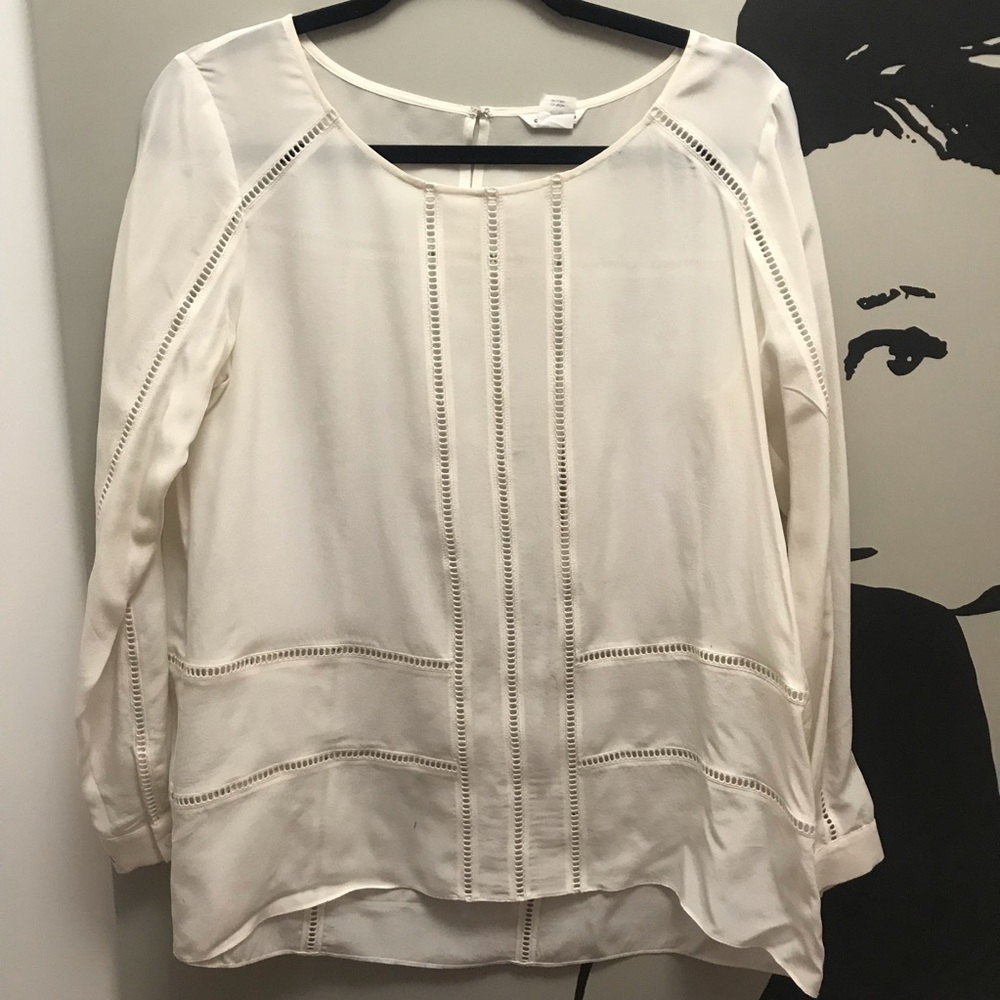 CLUB MONACO silk blouse